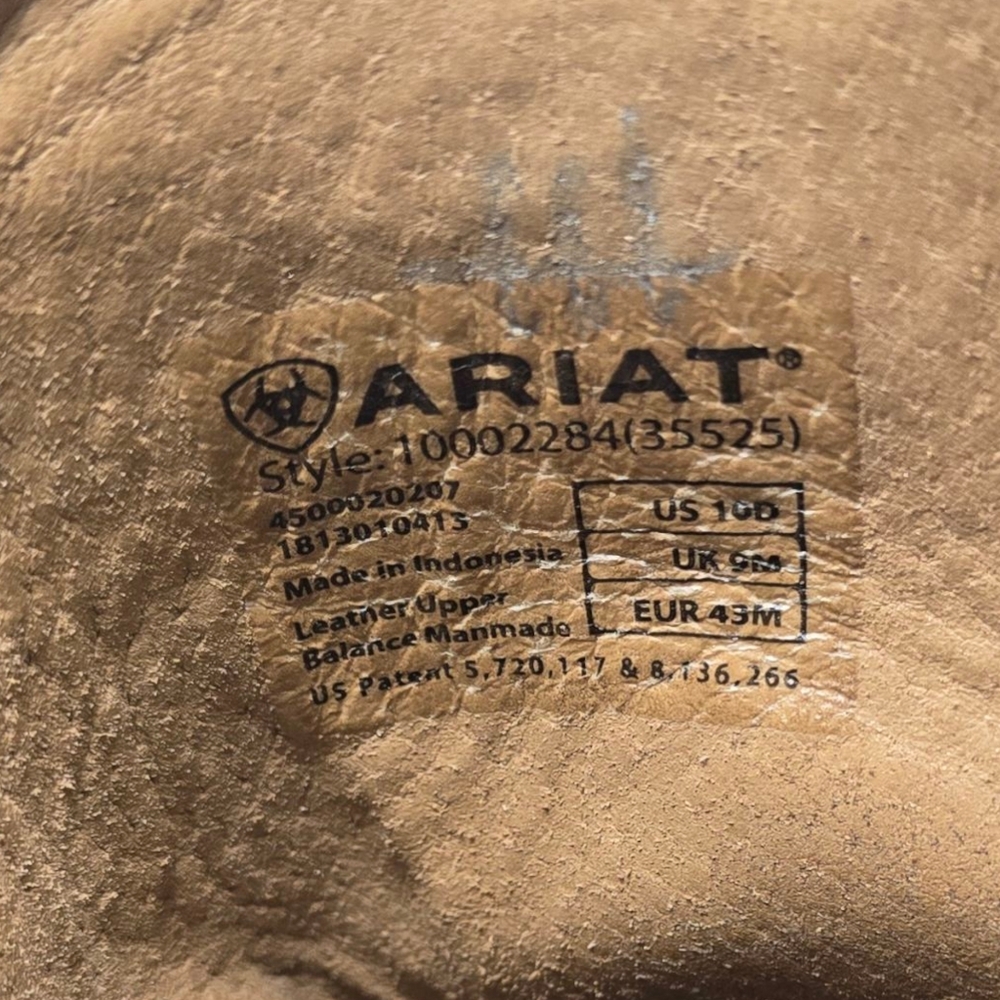 Ariat Heritage Roper Western Boots  Size‎ 10D - Picture 6 of 11